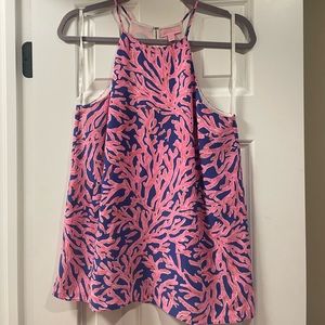 Lilly Pulitzer Coral Print Tank